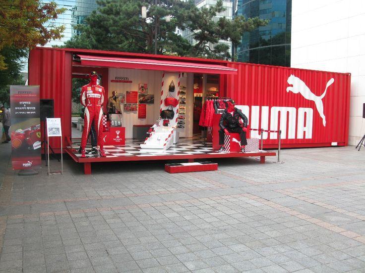 Shipping Containers Customized for Pop-Up Retail Store